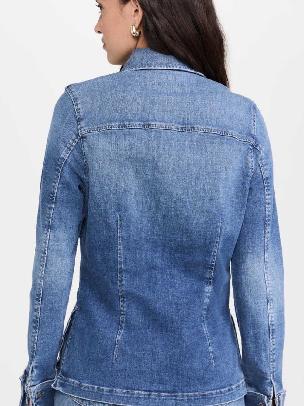 Ag Adriano Goldschmied Denim Shirt Jacket - Picture 3 of 10